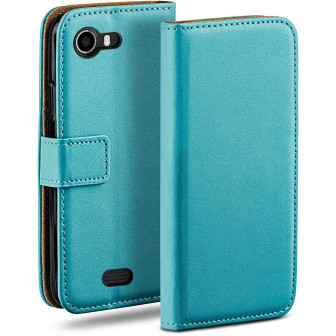 moex Book Case für Wiko Lenny Klapphülle mit Kartenfach – Aqua-Cyan moex Book Case für Wiko Lenny Klapphülle mit Kartenfach – Aqua-Cyan