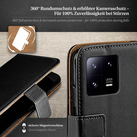 moex Book Case für Xiaomi 13 Pro Klapphülle mit Kartenfach – Weiteres Produktbild 3 moex Book Case für Xiaomi 13 Pro Klapphülle mit Kartenfach – Weiteres Produktbild 3