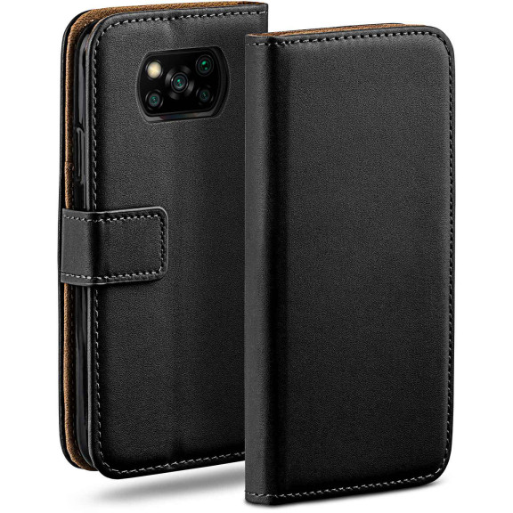 moex Book Case für Poco X3 NFC Klapphülle mit Kartenfach – Weiteres Produktbild 1