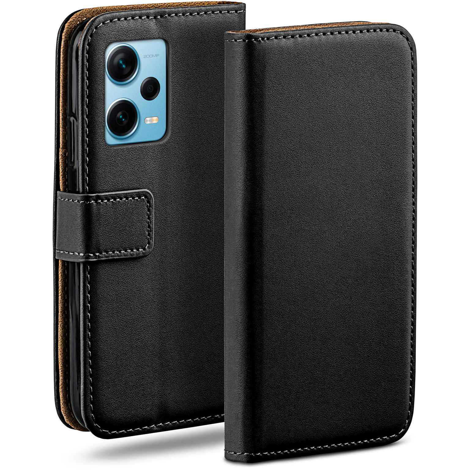 moex Book Case für Redmi Note 12 Pro+ 5G Klapphülle mit Kartenfach – undefined