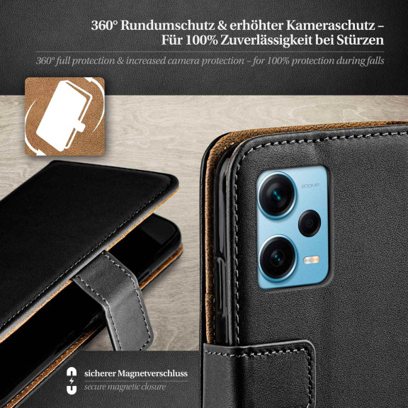 moex Book Case für Redmi Note 12 Pro+ 5G Klapphülle mit Kartenfach – Weiteres Produktbild 3 moex Book Case für Redmi Note 12 Pro+ 5G Klapphülle mit Kartenfach – Weiteres Produktbild 3