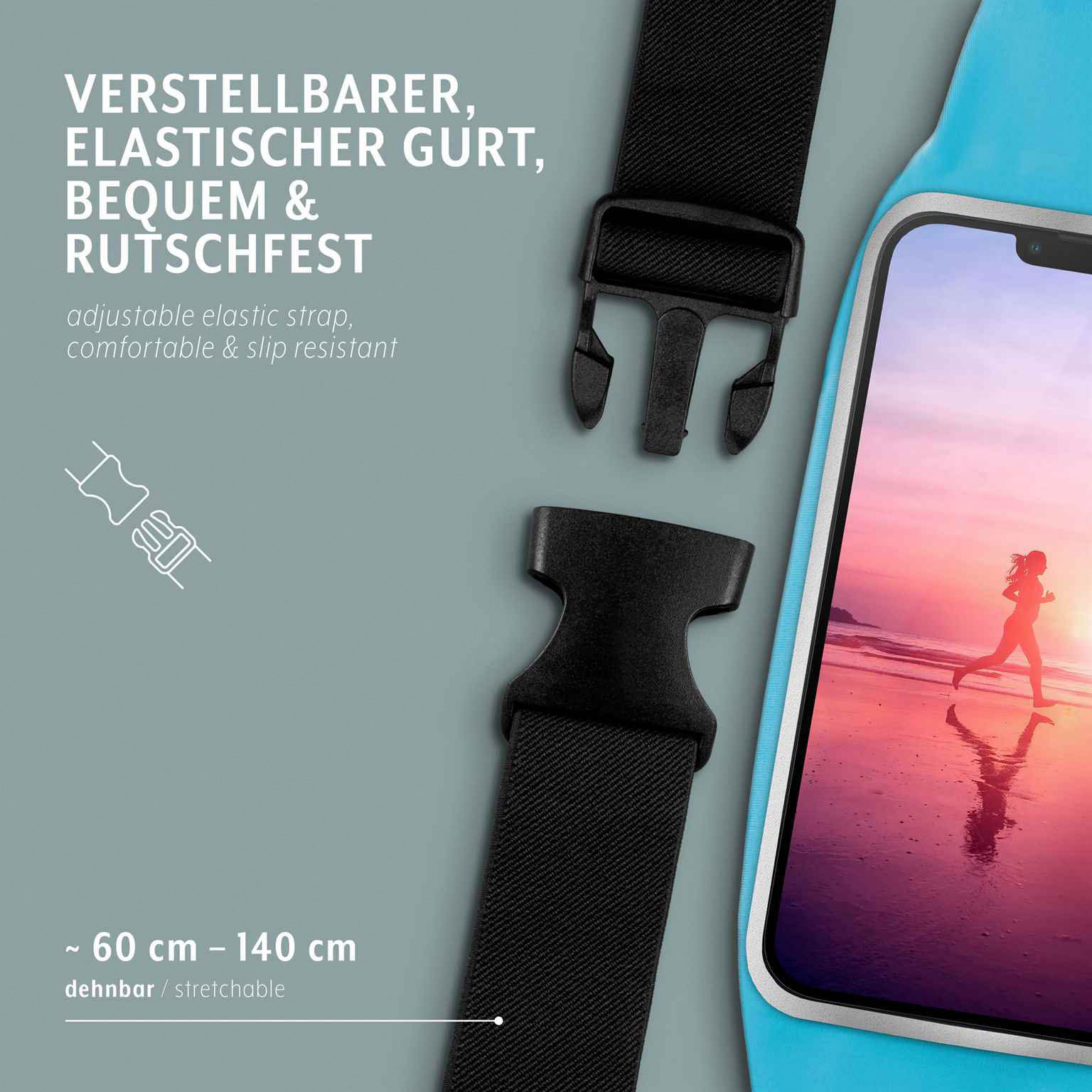 moex Breeze Bag Doro 8100 Lauftasche Handy – Weiteres Produktbild 5