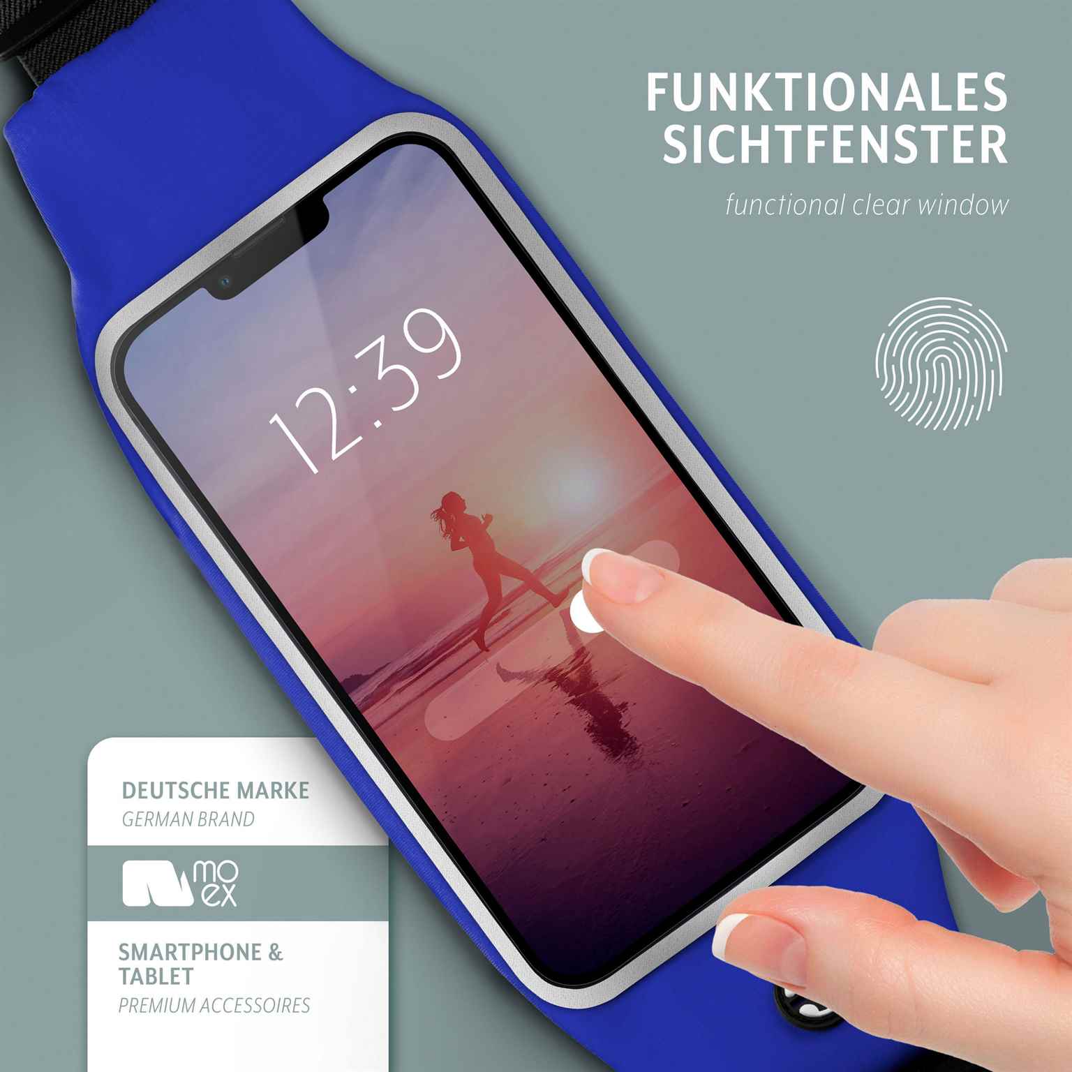 moex Breeze Bag Realme 12 Pro 5G Lauftasche Handy – Weiteres Produktbild 1