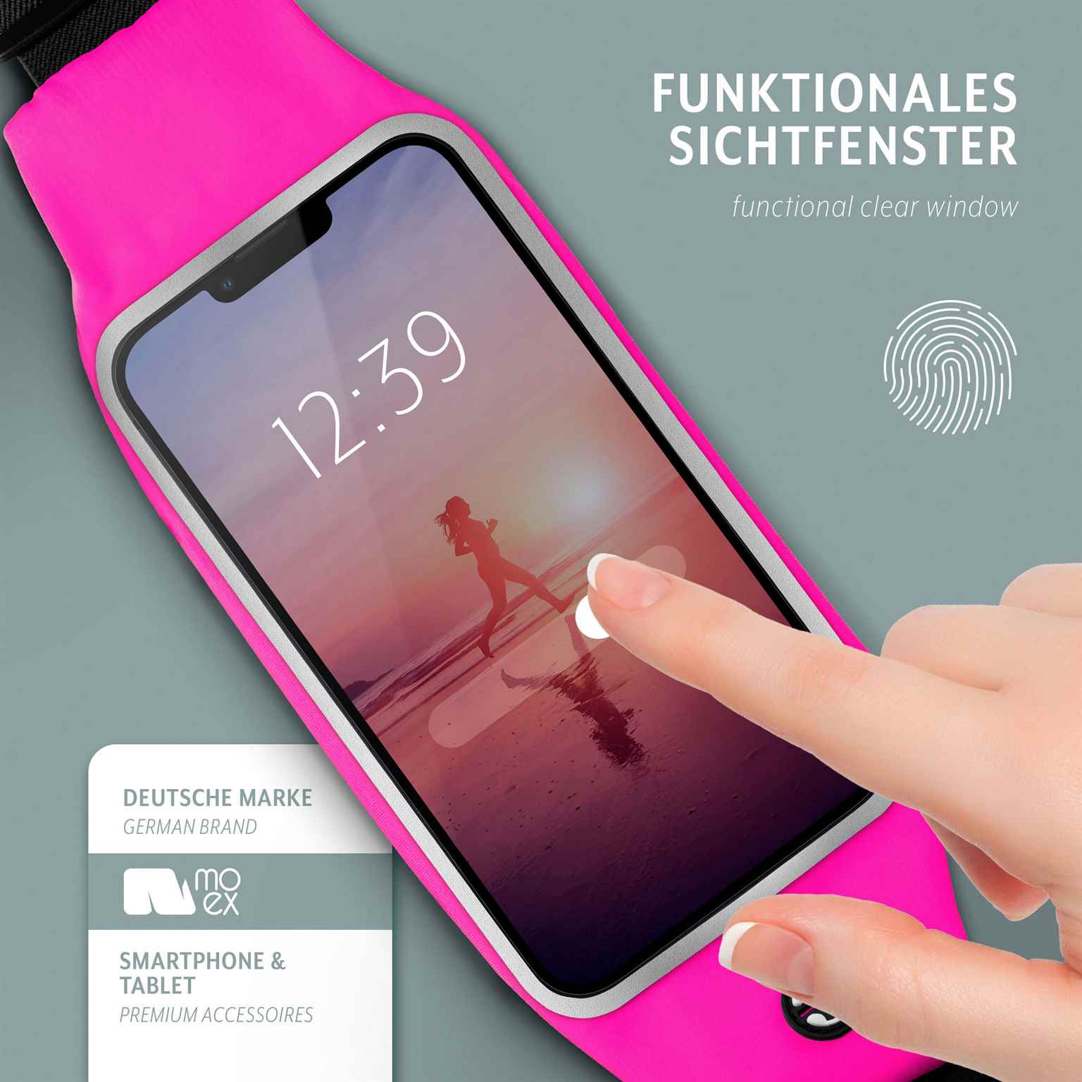 moex Breeze Bag Realme 12 Pro 5G Lauftasche Handy – Weiteres Produktbild 1