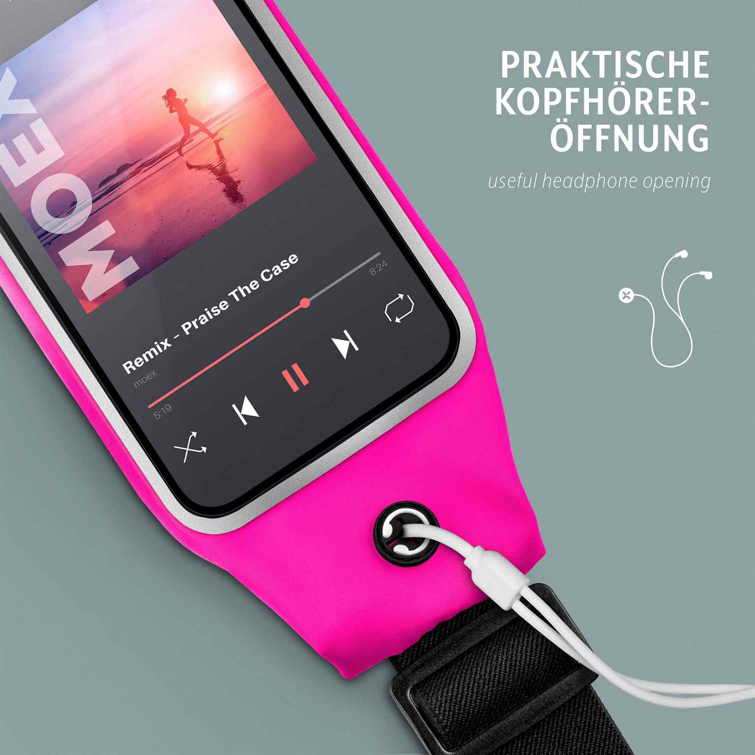 moex Breeze Bag Realme 12 Pro 5G Lauftasche Handy – Weiteres Produktbild 4
