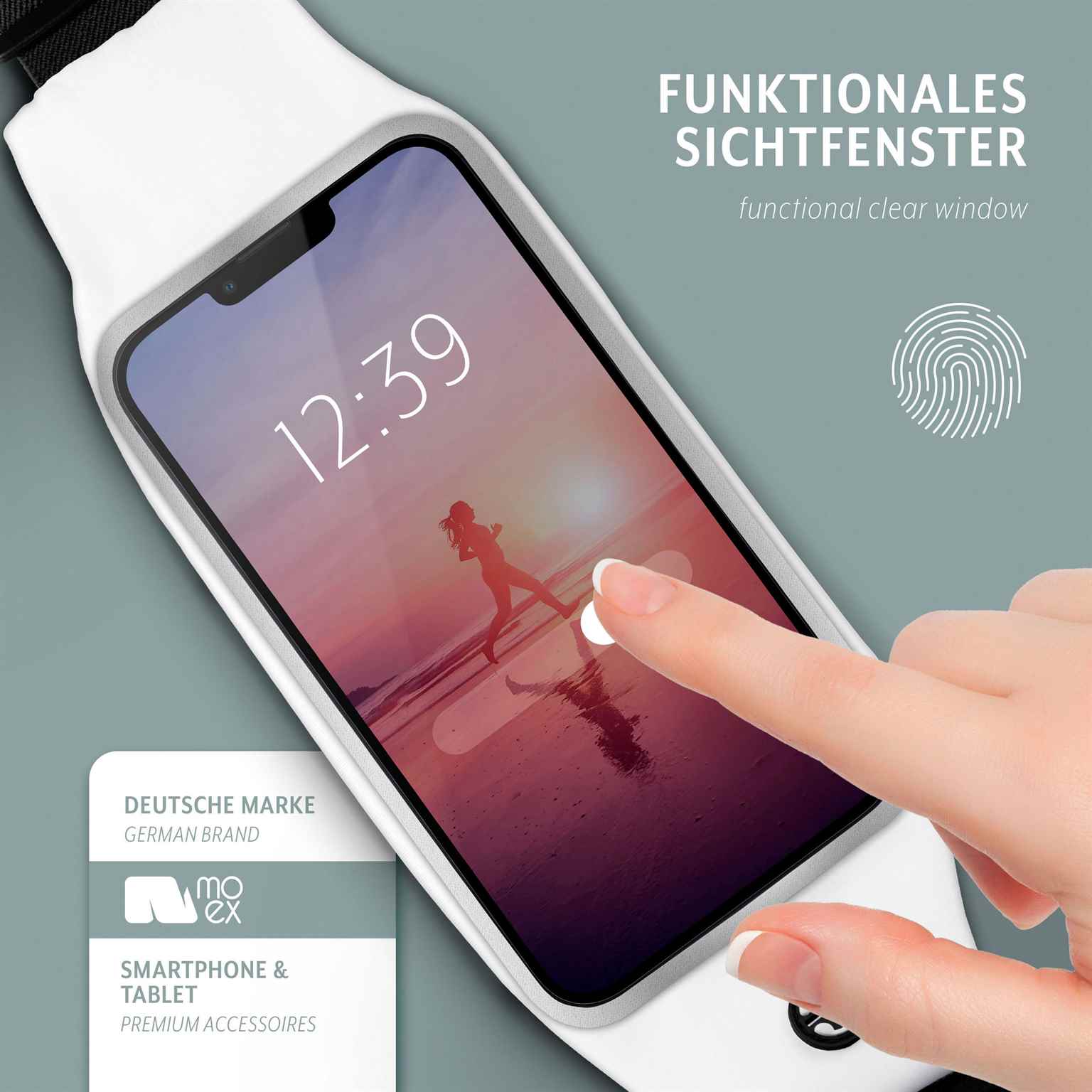 moex Breeze Bag Realme 12 Pro 5G Lauftasche Handy – Weiteres Produktbild 1