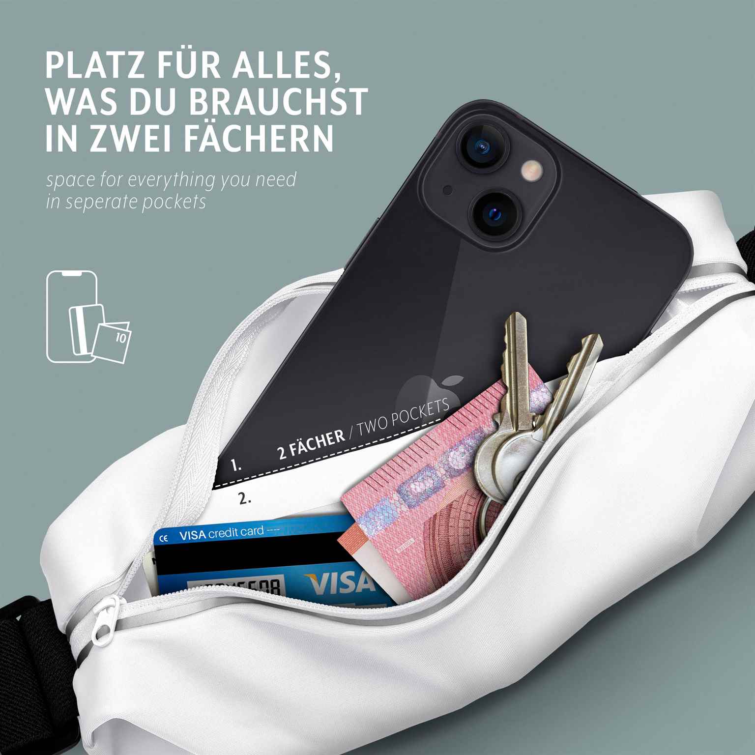 moex Breeze Bag Realme 12 Pro 5G Lauftasche Handy – Weiteres Produktbild 2