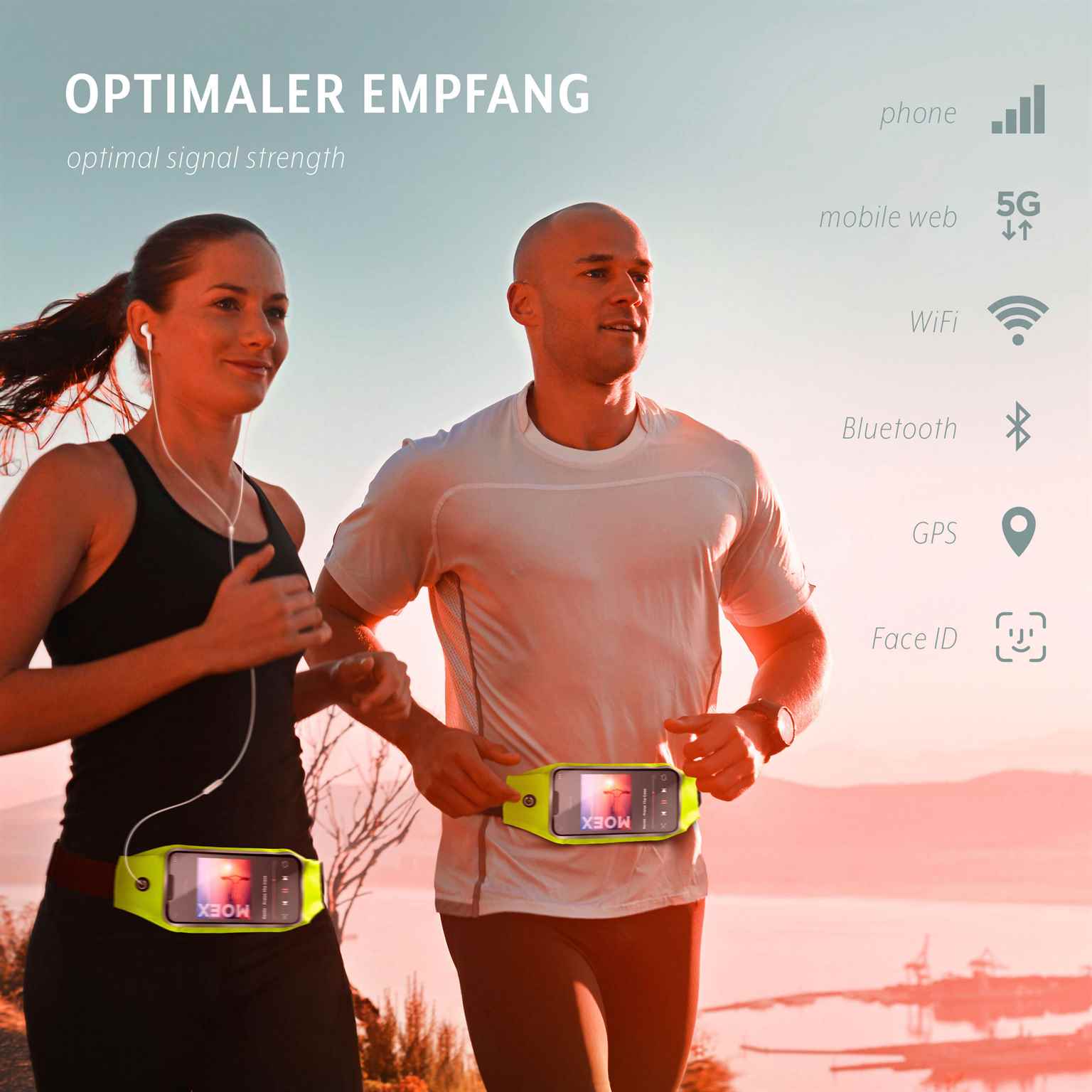 moex Breeze Bag Xiaomi 12 Lite Lauftasche Handy – Weiteres Produktbild 3