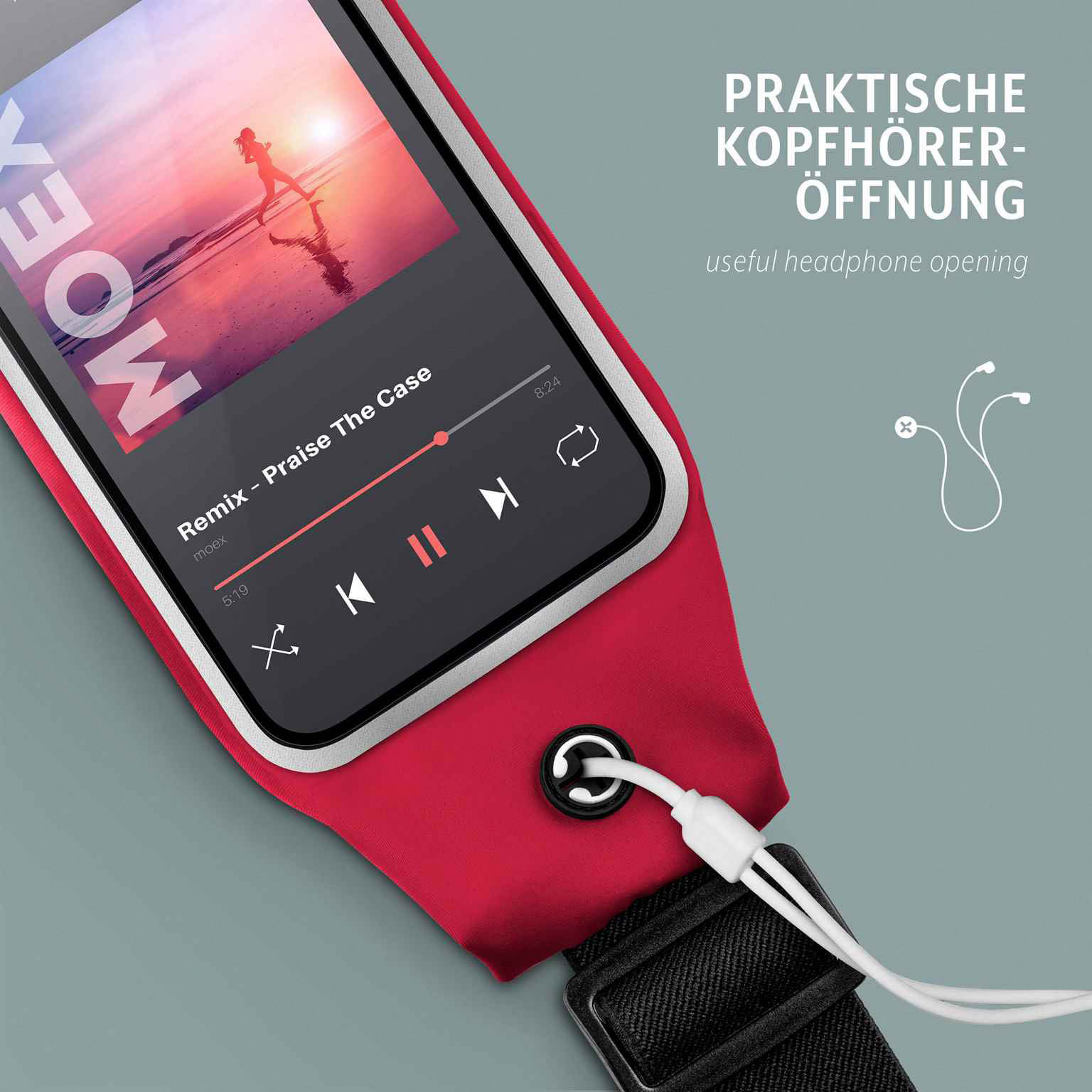 moex Breeze Bag Xiaomi 13 Lauftasche Handy – Weiteres Produktbild 4