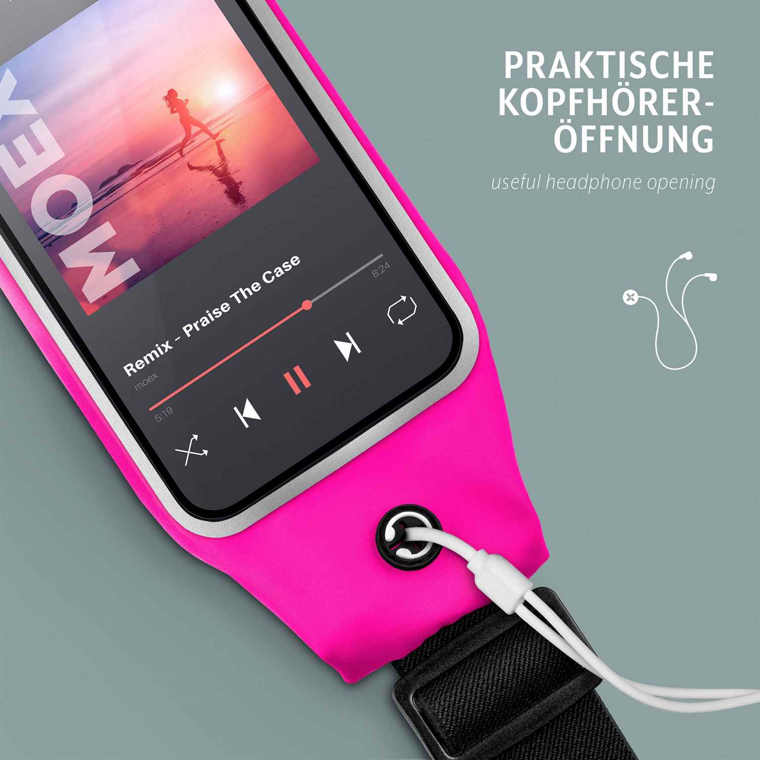 moex Breeze Bag Xiaomi 14 Ultra Lauftasche Handy – Weiteres Produktbild 4