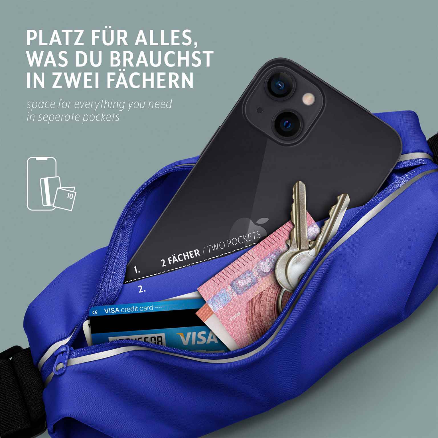 moex Breeze Bag Realme 12 Pro 5G Lauftasche Handy – Weiteres Produktbild 2