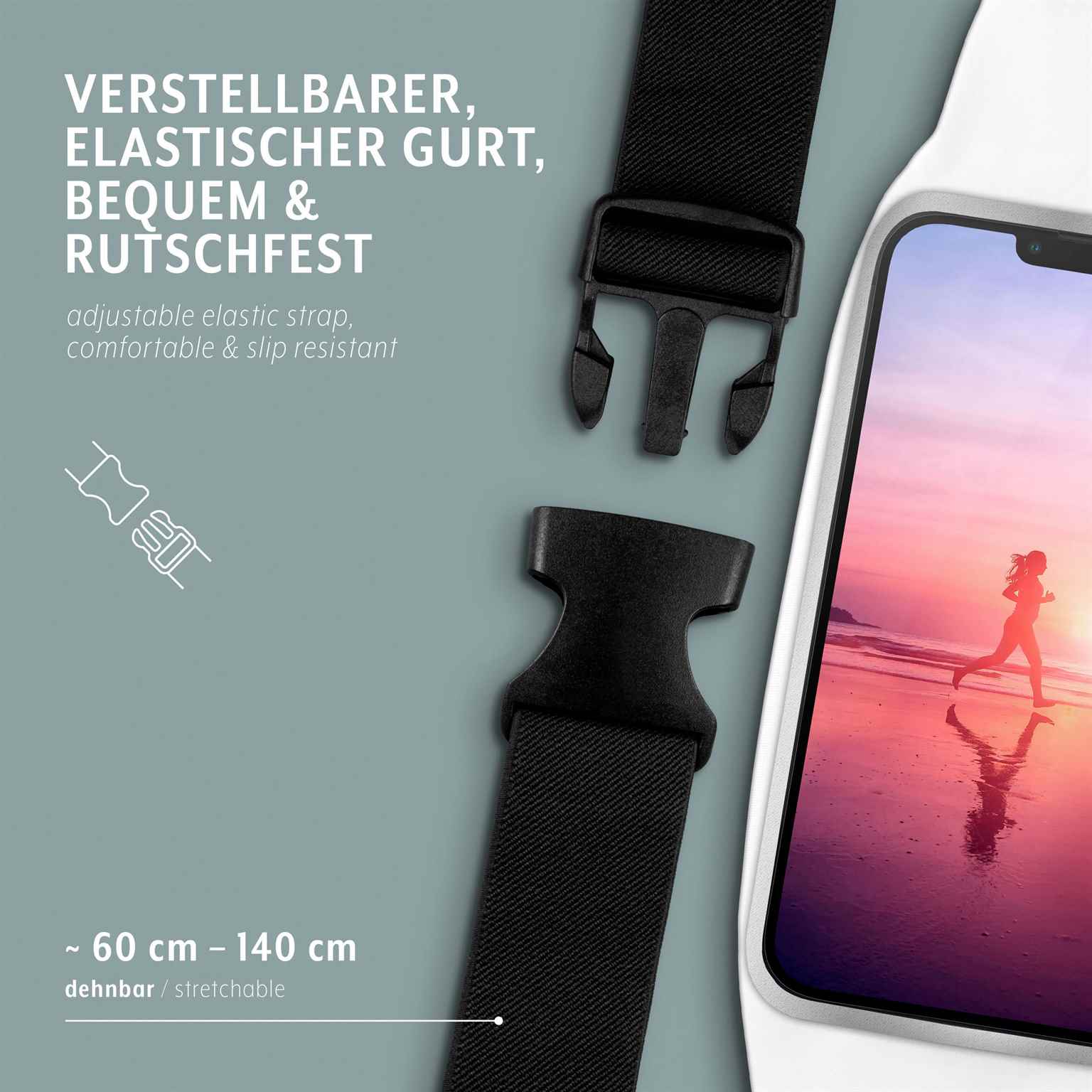 moex Breeze Bag Realme 12 Pro 5G Lauftasche Handy – Weiteres Produktbild 5