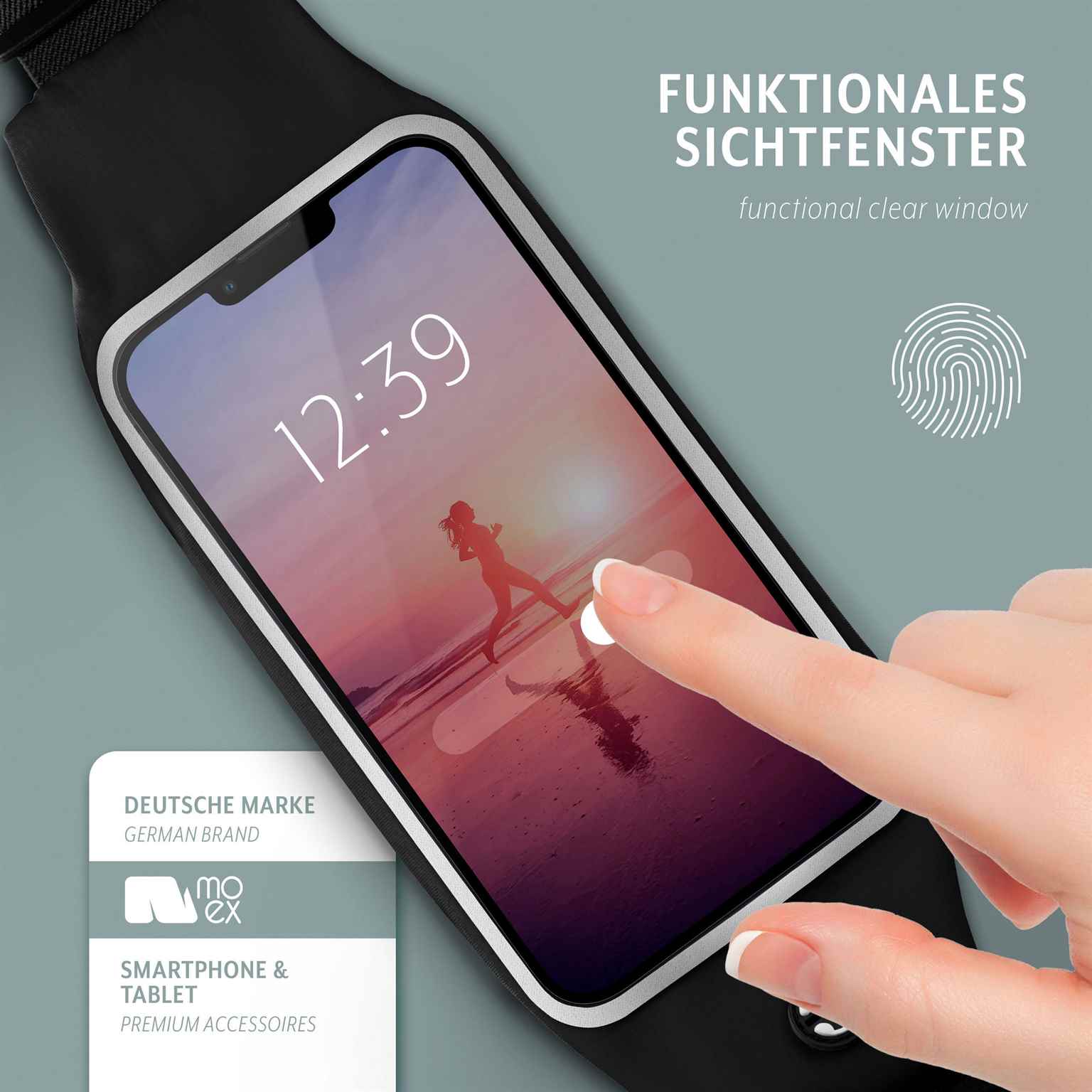 moex Breeze Bag Samsung Galaxy A32 (4G) Lauftasche Handy – Weiteres Produktbild 1