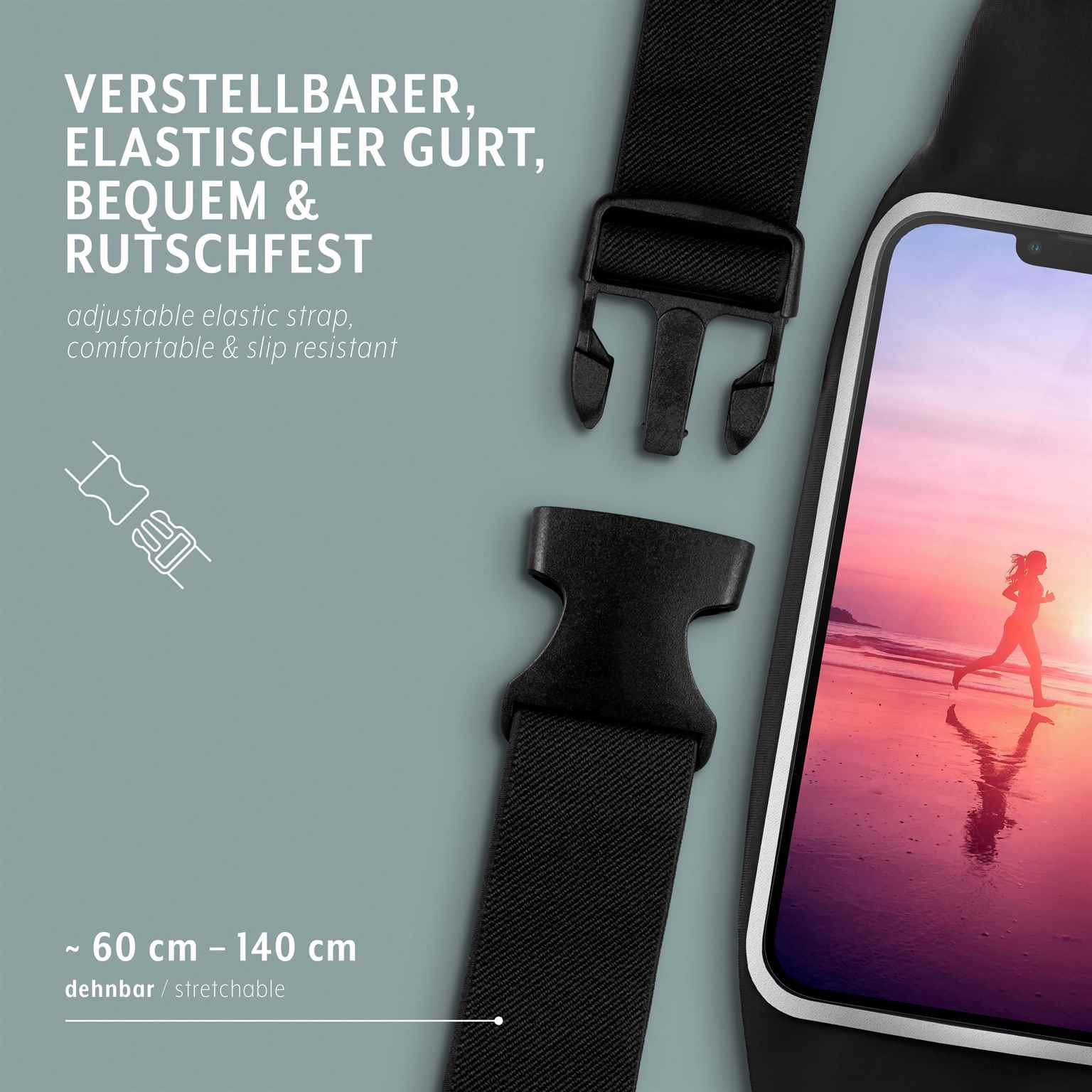 moex Breeze Bag Samsung Galaxy J5 (2016) Lauftasche Handy – Weiteres Produktbild 5