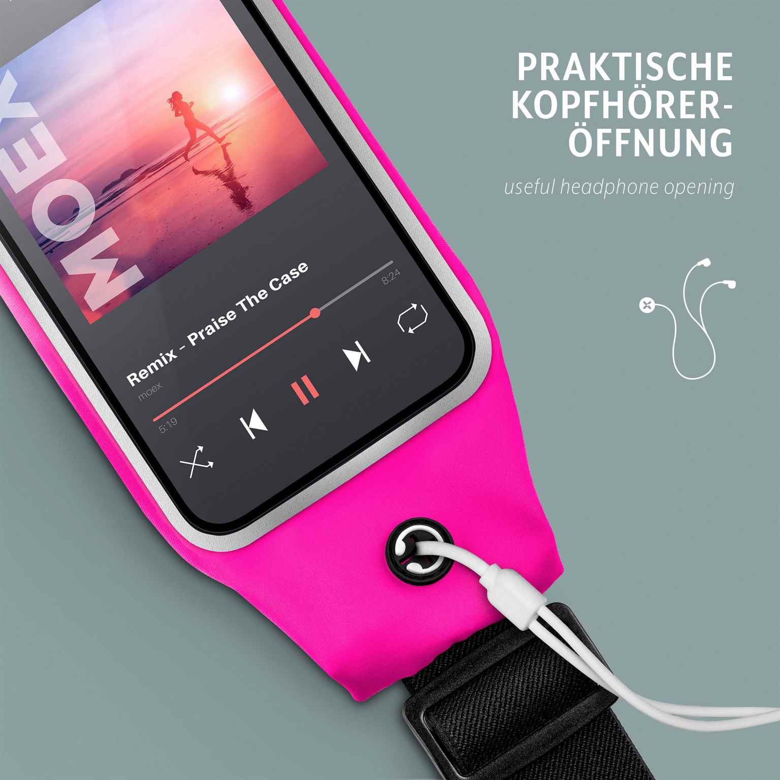moex Breeze Bag Xiaomi 14T Pro Lauftasche Handy – Weiteres Produktbild 4