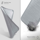 moex Brushed Case für iPhone 5 – Silikon Handyhülle, Backcover in Aluminium Optik – Produktbild 4