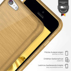 moex Brushed Case für iPhone 5c – Silikon Handyhülle, Backcover in Aluminium Optik – Produktbild 3