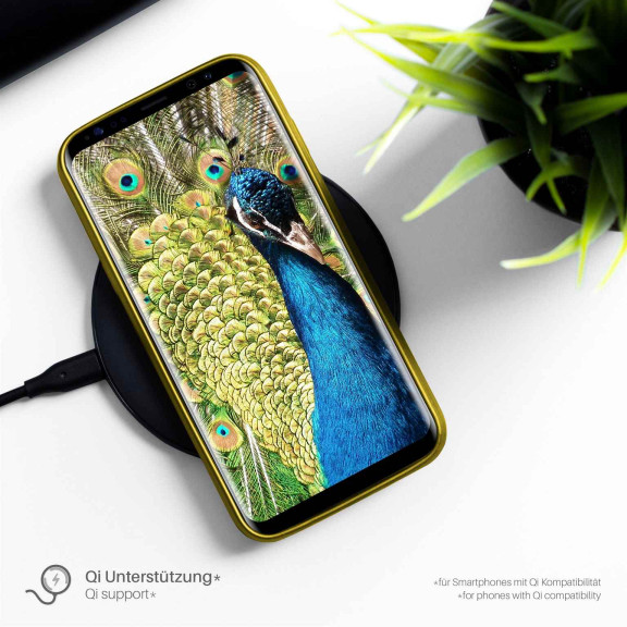 moex Brushed Case für iPhone 5c – Silikon Handyhülle, Backcover in Aluminium Optik – Weiteres Produktbild 5