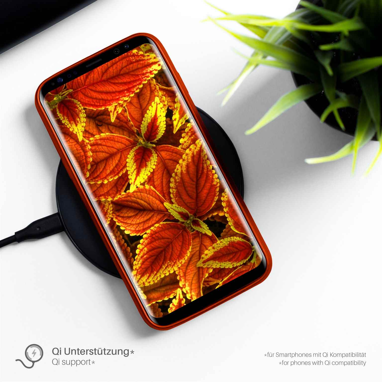 moex Brushed Case für iPhone 5c – Silikon Handyhülle, Backcover in Aluminium Optik – Weiteres Produktbild 4