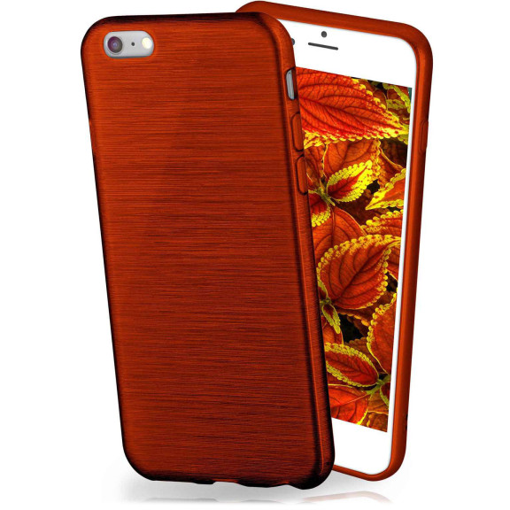 moex Brushed Case für iPhone 6s Plus – Silikon Handyhülle, Backcover in Aluminium Optik – Weiteres Produktbild 1 moex Brushed Case für iPhone 6s Plus – Silikon Handyhülle, Backcover in Aluminium Optik – Weiteres Produktbild 1