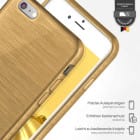 moex Brushed Case für iPhone 6s – Silikon Handyhülle, Backcover in Aluminium Optik – Produktbild 3