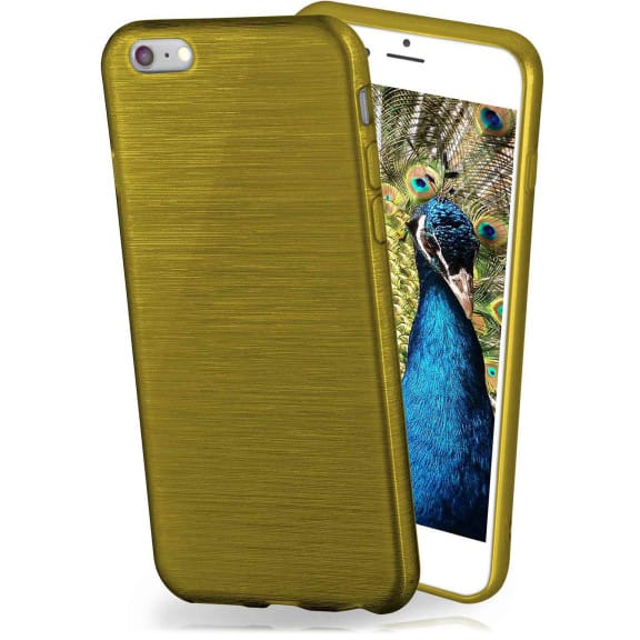 moex Brushed Case für iPhone 6s – Silikon Handyhülle, Backcover in Aluminium Optik – Weiteres Produktbild 1 moex Brushed Case für iPhone 6s – Silikon Handyhülle, Backcover in Aluminium Optik – Weiteres Produktbild 1