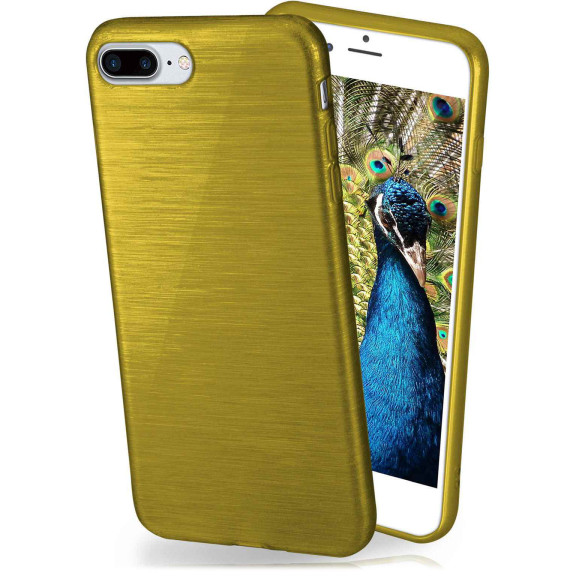 moex Brushed Case für iPhone 7 Plus – Silikon Handyhülle, Backcover in Aluminium Optik – Weiteres Produktbild 1 moex Brushed Case für iPhone 7 Plus – Silikon Handyhülle, Backcover in Aluminium Optik – Weiteres Produktbild 1