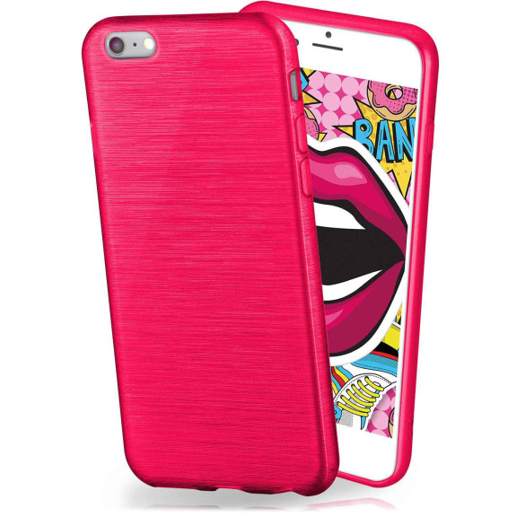 moex Brushed Case für iPhone 7 – Silikon Handyhülle, Backcover in Aluminium Optik – Weiteres Produktbild 1 moex Brushed Case für iPhone 7 – Silikon Handyhülle, Backcover in Aluminium Optik – Weiteres Produktbild 1