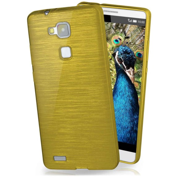 moex Brushed Case für Huawei Ascend Mate 7 – Silikon Handyhülle, Backcover in Aluminium Optik – Weiteres Produktbild 1 moex Brushed Case für Huawei Ascend Mate 7 – Silikon Handyhülle, Backcover in Aluminium Optik – Weiteres Produktbild 1