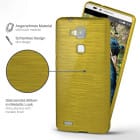 moex Brushed Case für Huawei Ascend Mate 7 – Silikon Handyhülle, Backcover in Aluminium Optik – Weiteres Produktbild 2