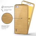 moex Brushed Case für Huawei Honor 6 – Silikon Handyhülle, Backcover in Aluminium Optik – Weiteres Produktbild 2
