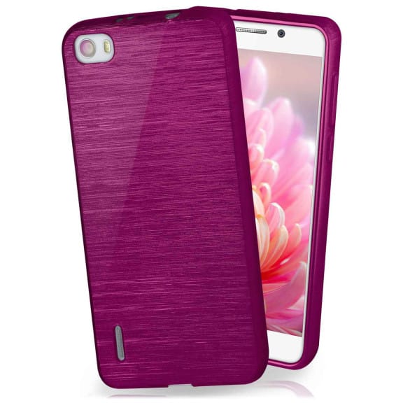 moex Brushed Case für Huawei Honor 6 – Silikon Handyhülle, Backcover in Aluminium Optik – Weiteres Produktbild 1 moex Brushed Case für Huawei Honor 6 – Silikon Handyhülle, Backcover in Aluminium Optik – Weiteres Produktbild 1