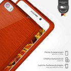 moex Brushed Case für Huawei Honor 6 – Silikon Handyhülle, Backcover in Aluminium Optik – Weiteres Produktbild 3