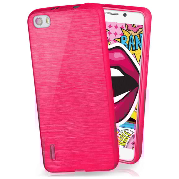 moex Brushed Case für Huawei Honor 6 – Silikon Handyhülle, Backcover in Aluminium Optik – Weiteres Produktbild 1 moex Brushed Case für Huawei Honor 6 – Silikon Handyhülle, Backcover in Aluminium Optik – Weiteres Produktbild 1