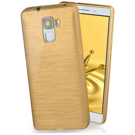 moex Brushed Case für Huawei Honor 7 – Silikon Handyhülle, Backcover in Aluminium Optik – Weiteres Produktbild 1 moex Brushed Case für Huawei Honor 7 – Silikon Handyhülle, Backcover in Aluminium Optik – Weiteres Produktbild 1