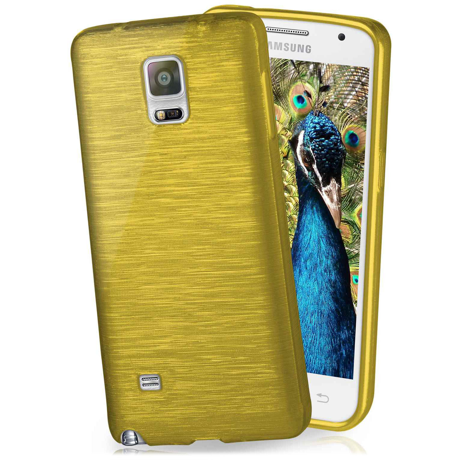 moex Brushed Case für Samsung Galaxy Note 4 – Silikon Handyhülle, Backcover in Aluminium Optik – Weiteres Produktbild 1 moex Brushed Case für Samsung Galaxy Note 4 – Silikon Handyhülle, Backcover in Aluminium Optik – Weiteres Produktbild 1