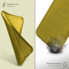 moex Brushed Case für Samsung Galaxy Note 4 – Silikon Handyhülle, Backcover in Aluminium Optik – Produktbild 4