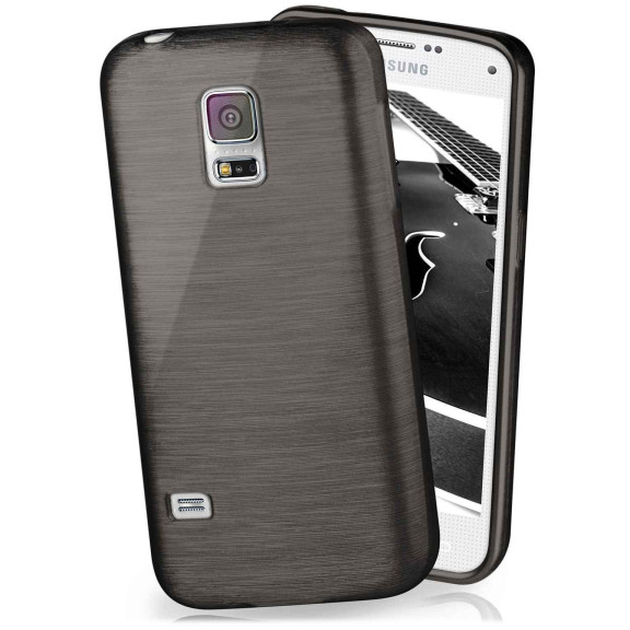 moex Brushed Case für Samsung Galaxy S5 Neo – Silikon Handyhülle, Backcover in Aluminium Optik – Weiteres Produktbild 1 moex Brushed Case für Samsung Galaxy S5 Neo – Silikon Handyhülle, Backcover in Aluminium Optik – Weiteres Produktbild 1