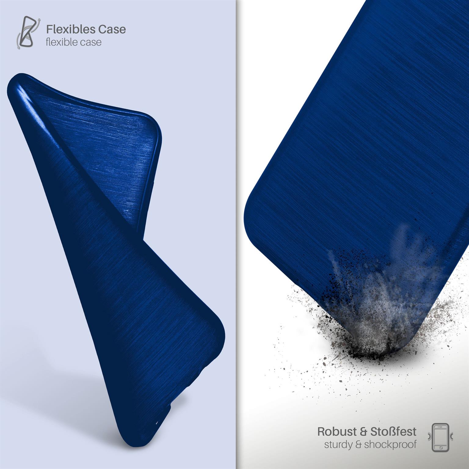moex Brushed Case für Samsung Galaxy S6 Edge – Silikon Handyhülle, Backcover in Aluminium Optik – Weiteres Produktbild 4 moex Brushed Case für Samsung Galaxy S6 Edge – Silikon Handyhülle, Backcover in Aluminium Optik – Weiteres Produktbild 4