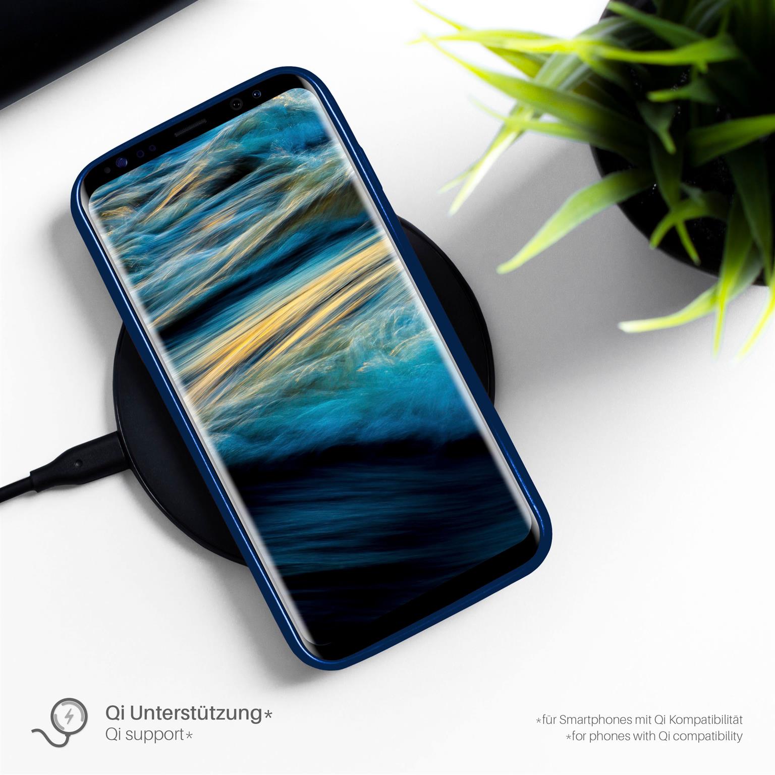 moex Brushed Case für Samsung Galaxy S6 Edge – Silikon Handyhülle, Backcover in Aluminium Optik – Weiteres Produktbild 5 moex Brushed Case für Samsung Galaxy S6 Edge – Silikon Handyhülle, Backcover in Aluminium Optik – Weiteres Produktbild 5
