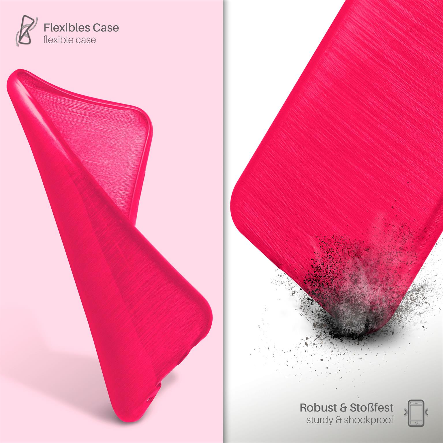moex Brushed Case für Samsung Galaxy S6 Edge – Silikon Handyhülle, Backcover in Aluminium Optik – Weiteres Produktbild 4 moex Brushed Case für Samsung Galaxy S6 Edge – Silikon Handyhülle, Backcover in Aluminium Optik – Weiteres Produktbild 4