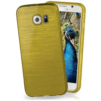 moex Brushed Case für Samsung Galaxy S6 – Silikon Handyhülle, Backcover in Aluminium Optik – Palm-Green moex Brushed Case für Samsung Galaxy S6 – Silikon Handyhülle, Backcover in Aluminium Optik – Palm-Green