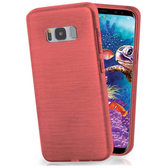 moex Brushed Case für Samsung Galaxy S8 – Silikon Handyhülle, Backcover in Aluminium Optik – Weiteres Produktbild 1 moex Brushed Case für Samsung Galaxy S8 – Silikon Handyhülle, Backcover in Aluminium Optik – Weiteres Produktbild 1