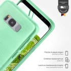 moex Brushed Case für Samsung Galaxy S8 – Silikon Handyhülle, Backcover in Aluminium Optik – Produktbild 3