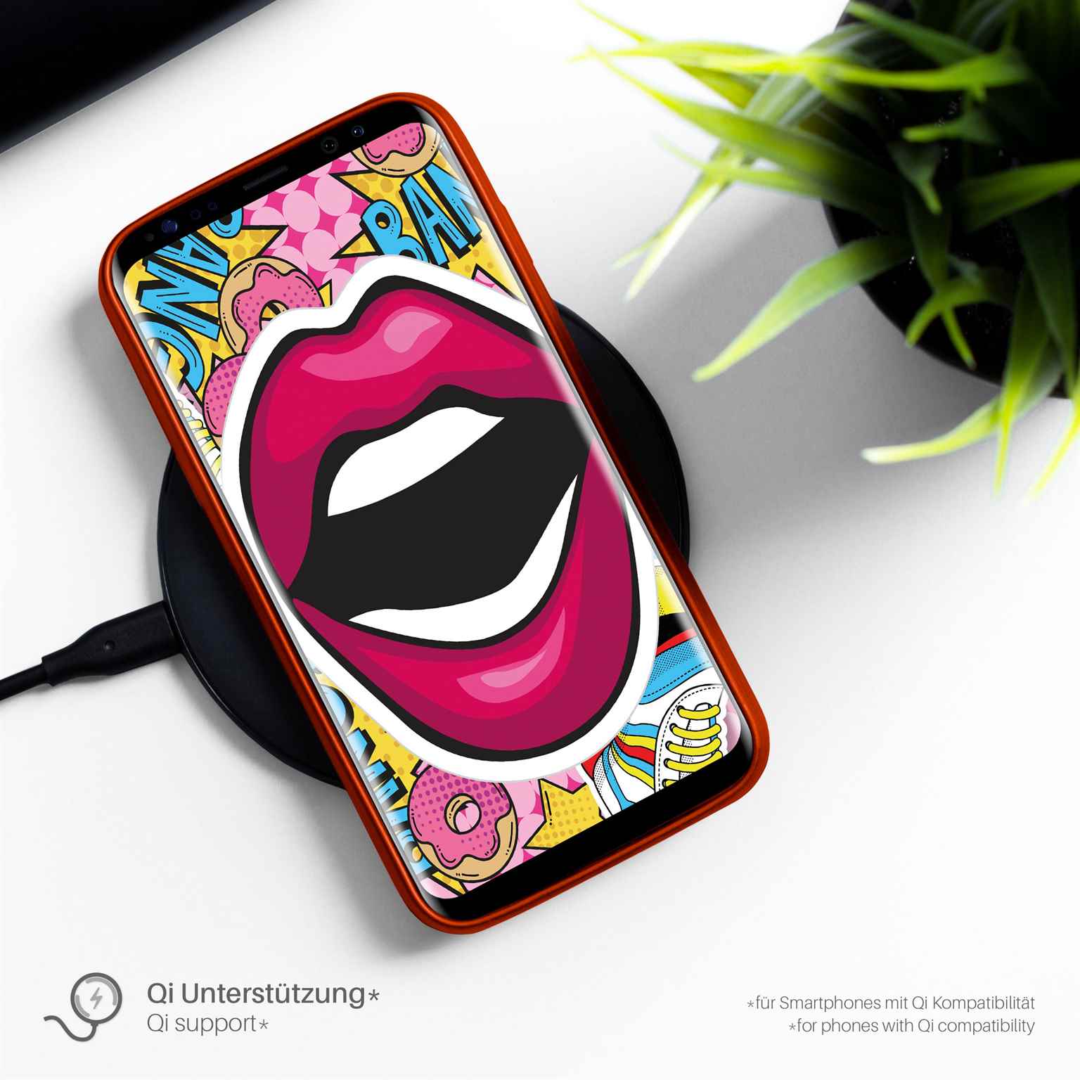 moex Brushed Case für Sony Xperia Z3 Compact – Silikon Handyhülle, Backcover in Aluminium Optik – Weiteres Produktbild 4