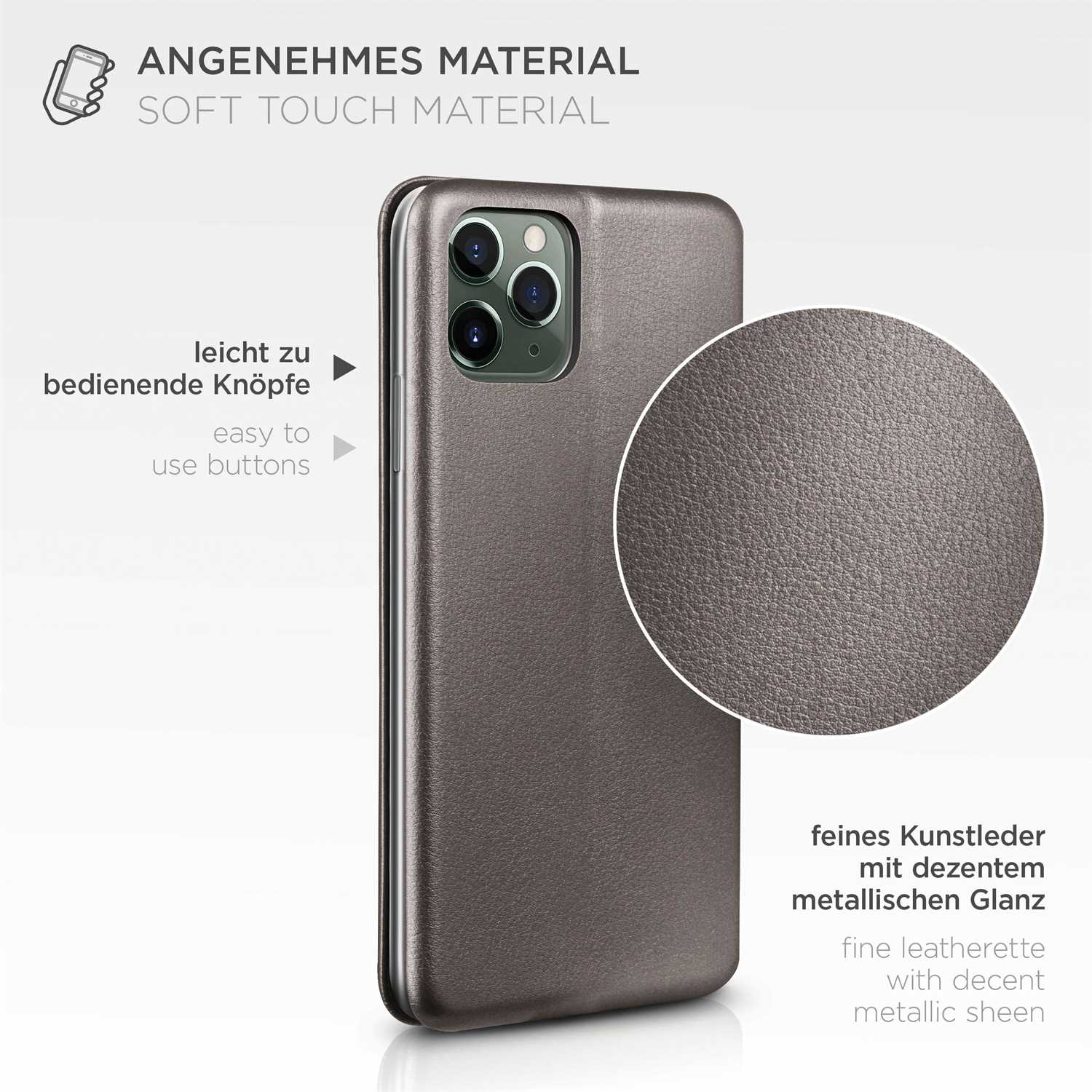 ONEFLOW Business Case iPhone 11 Pro Max Handytasche mit Kartenfach – Weiteres Produktbild 5 ONEFLOW Business Case iPhone 11 Pro Max Handytasche mit Kartenfach – Weiteres Produktbild 5