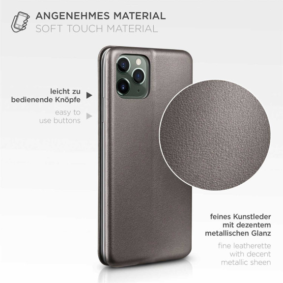 ONEFLOW Business Case iPhone 11 Pro Max Handytasche mit Kartenfach – Weiteres Produktbild 5