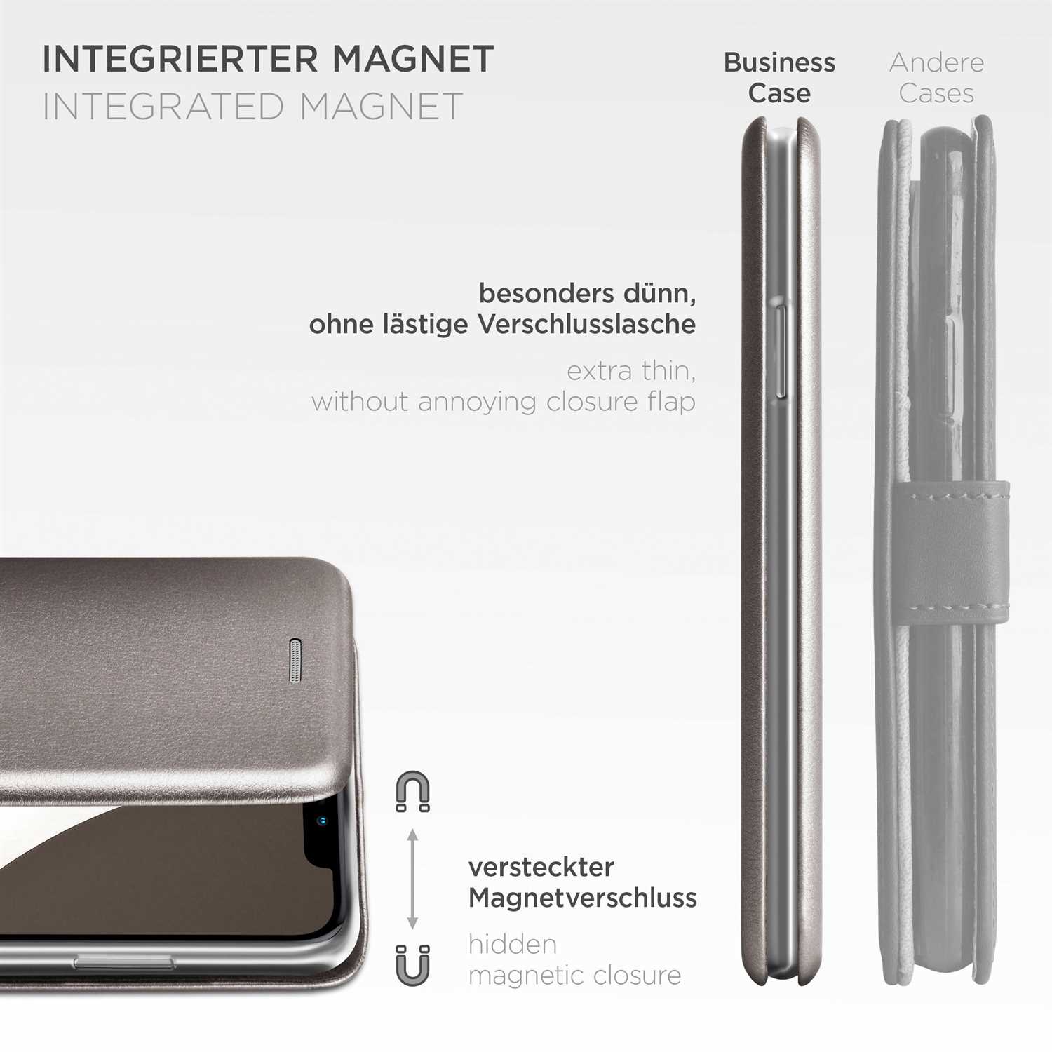 ONEFLOW Business Case iPhone 11 Pro Max Handytasche mit Kartenfach – Weiteres Produktbild 6 ONEFLOW Business Case iPhone 11 Pro Max Handytasche mit Kartenfach – Weiteres Produktbild 6