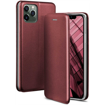 ONEFLOW Business Case iPhone 11 Pro Max Handytasche mit Kartenfach – Burgund - Red ONEFLOW Business Case iPhone 11 Pro Max Handytasche mit Kartenfach – Burgund - Red