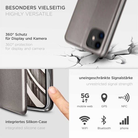 ONEFLOW Business Case iPhone 11 Handytasche mit Kartenfach – Weiteres Produktbild 4 ONEFLOW Business Case iPhone 11 Handytasche mit Kartenfach – Weiteres Produktbild 4